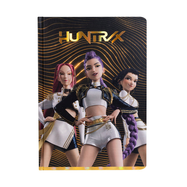 KPop Demon Hunters - A5 Notebook - Gold