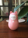 Chat Daruma Rose “Amour”