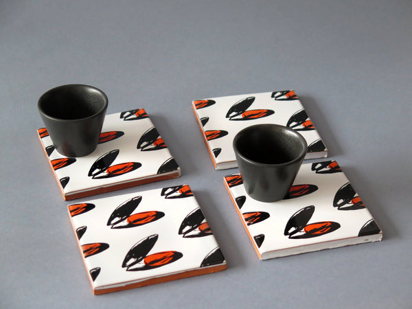 Keramische onderzetters, designvormen