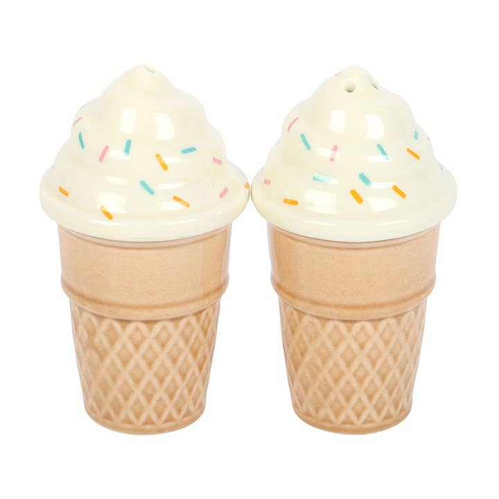 Salière et Poivrière Cornets de Glace