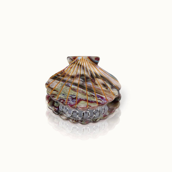 Topaz Seashell Hair Clip