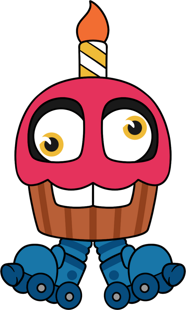 Party Mr. Cupcake Bobble Pin