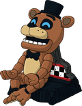 Figurine Freddy Device Holder