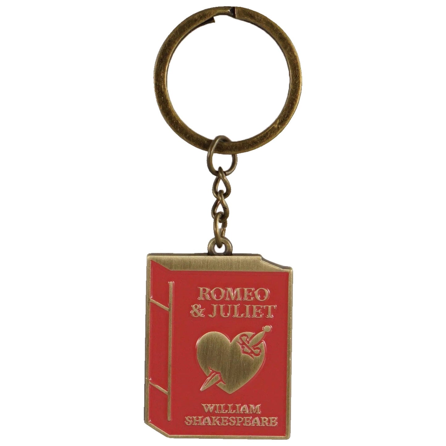 Shakespeare Romeo & Juliet Keychain