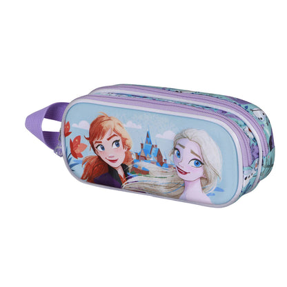 Disney Frozen 2 Spring-3D Double Pencil Case