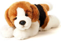 Peluche Chiot Beagle, Couché, 24 cm (Longueur)
