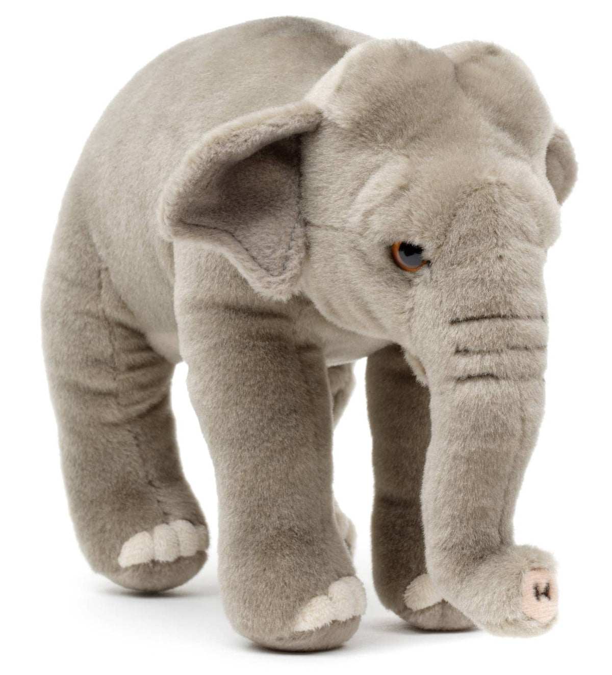 Standing elephant plush toy