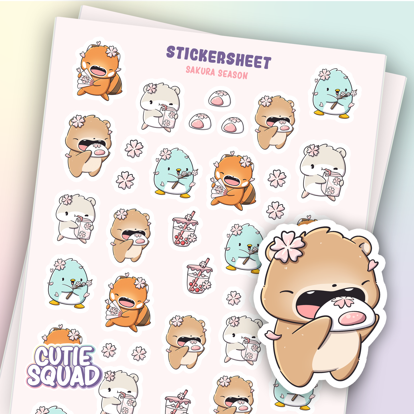 Sakura Season Sticker Sheets