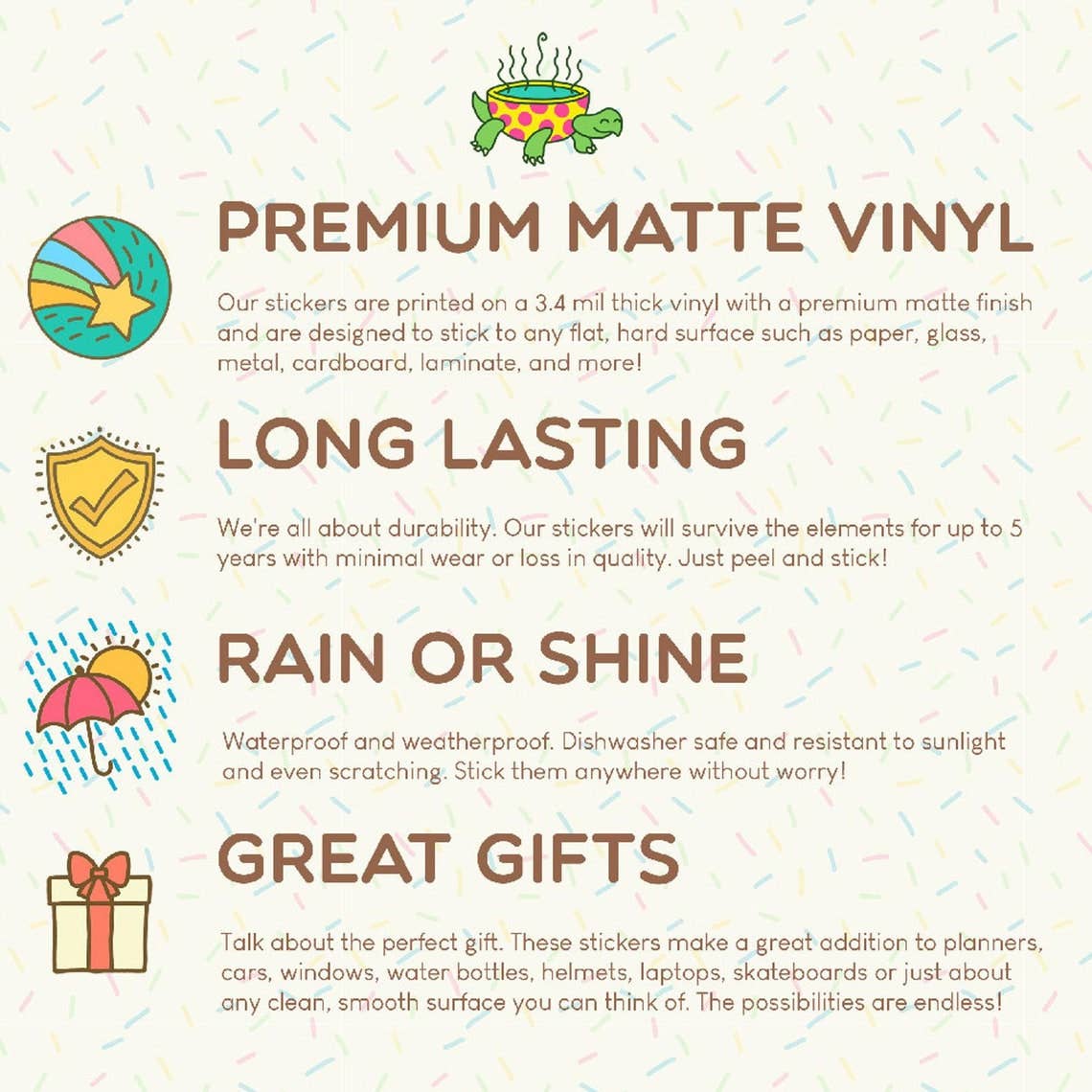 Ducks Sticker "Got my Ducks in a Row"