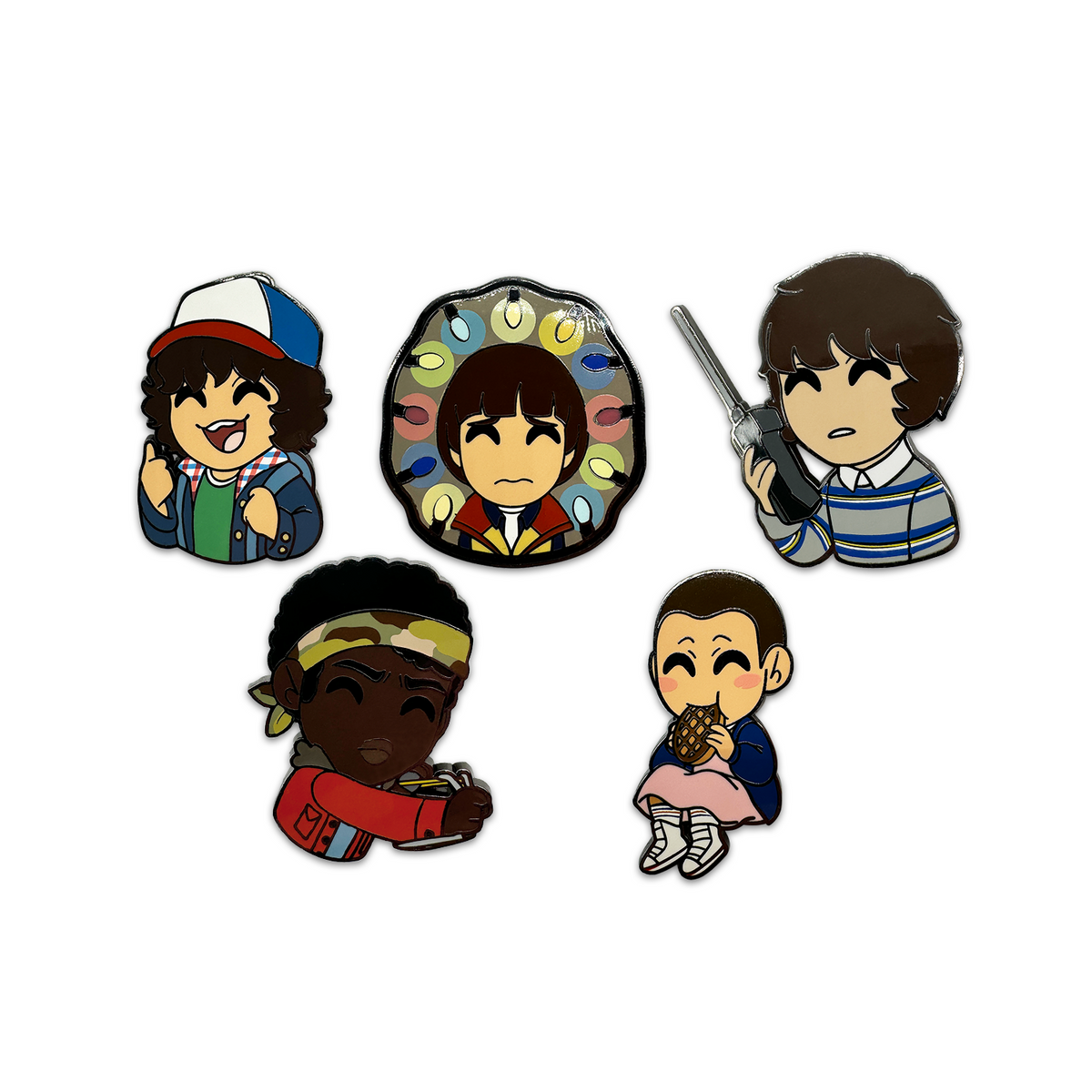 Stranger Things Pin Set