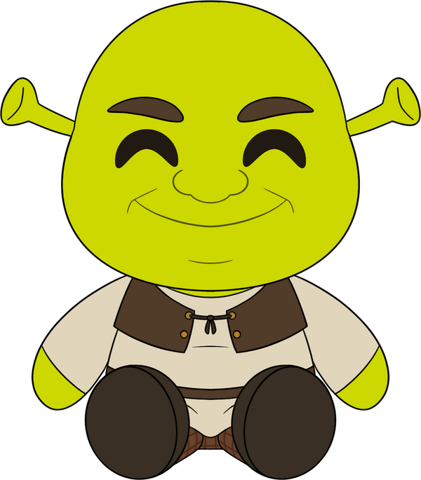 Shrek Sitting Plush (9in)