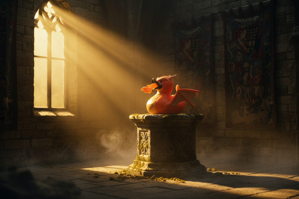 Ente Dragon Rouge