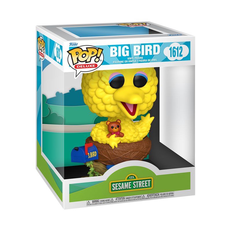 pop deluxe big bird in nest 1612