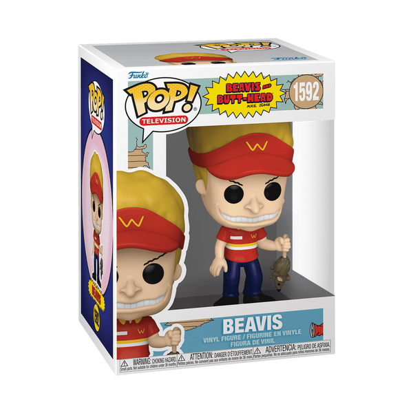 Funko Pop! Beavis (Burger World Uniform)