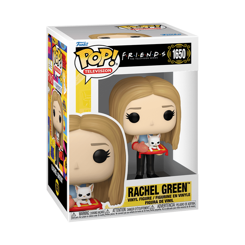 Pop! Rachel Green with Mrs. Whiskerson 