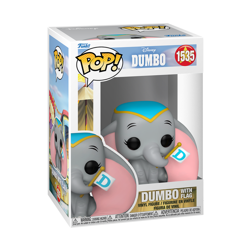 Pop! Dumbo with Flag