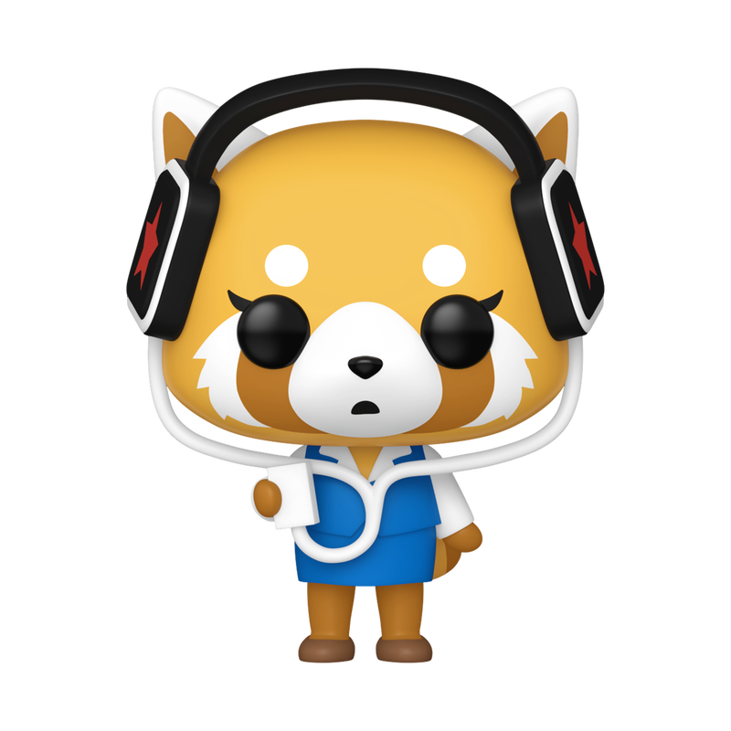 Pop! Aggretsuko with Headphones