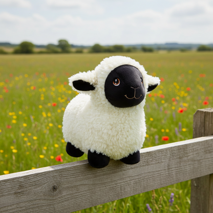 Keeleco black sheep plush toy 25 cm