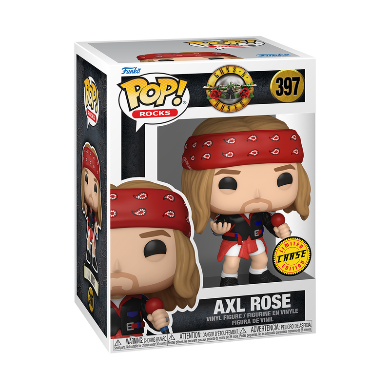 Pop! Axl Rose with Red Bandana 