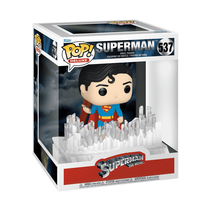 Pop! Deluxe Superman with Crystal (Fortress of Solitude) (1978)