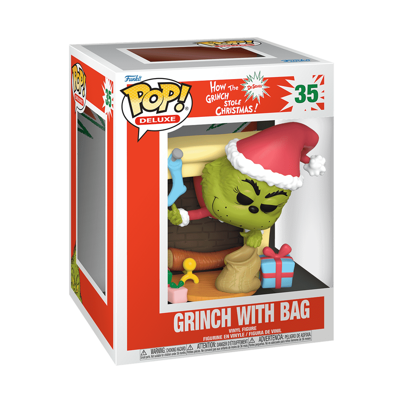 Pop! Deluxe Grinch met tas