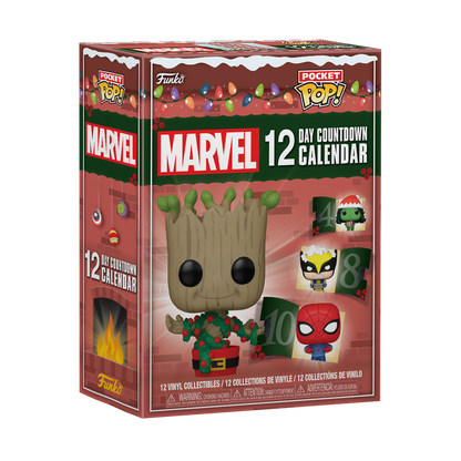 Marvel Advent Calendar - Pocket Pop! 12 Days 