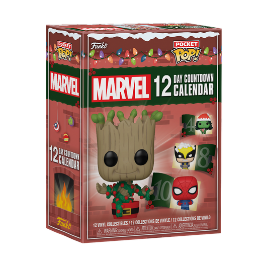 Marvel Advent Calendar - Pocket Pop! 12 Days 
