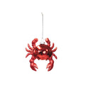 Kerstbal in de vorm van een krab