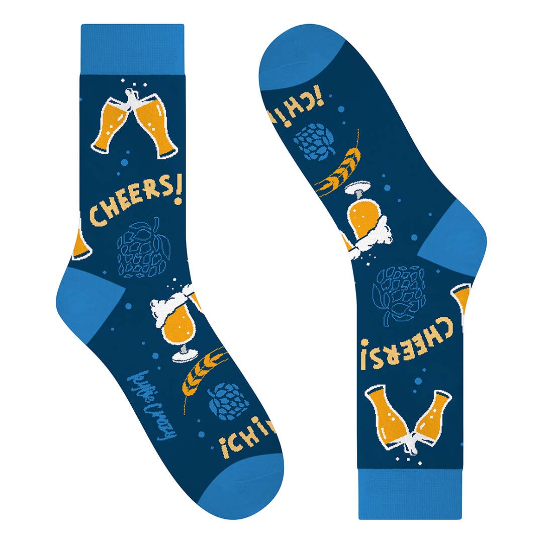 Beer Socks "Cheers!"