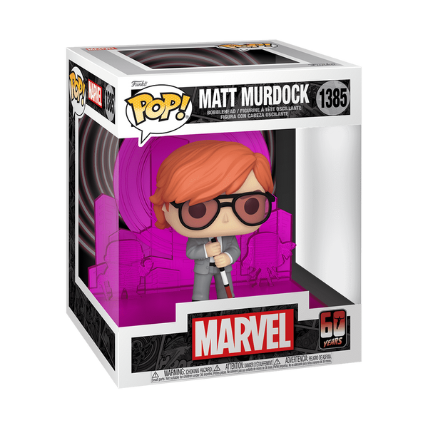 Funko Pop! Deluxe Matt Murdock with Radar (60th Anniversary) #1385 - vue officielle 2