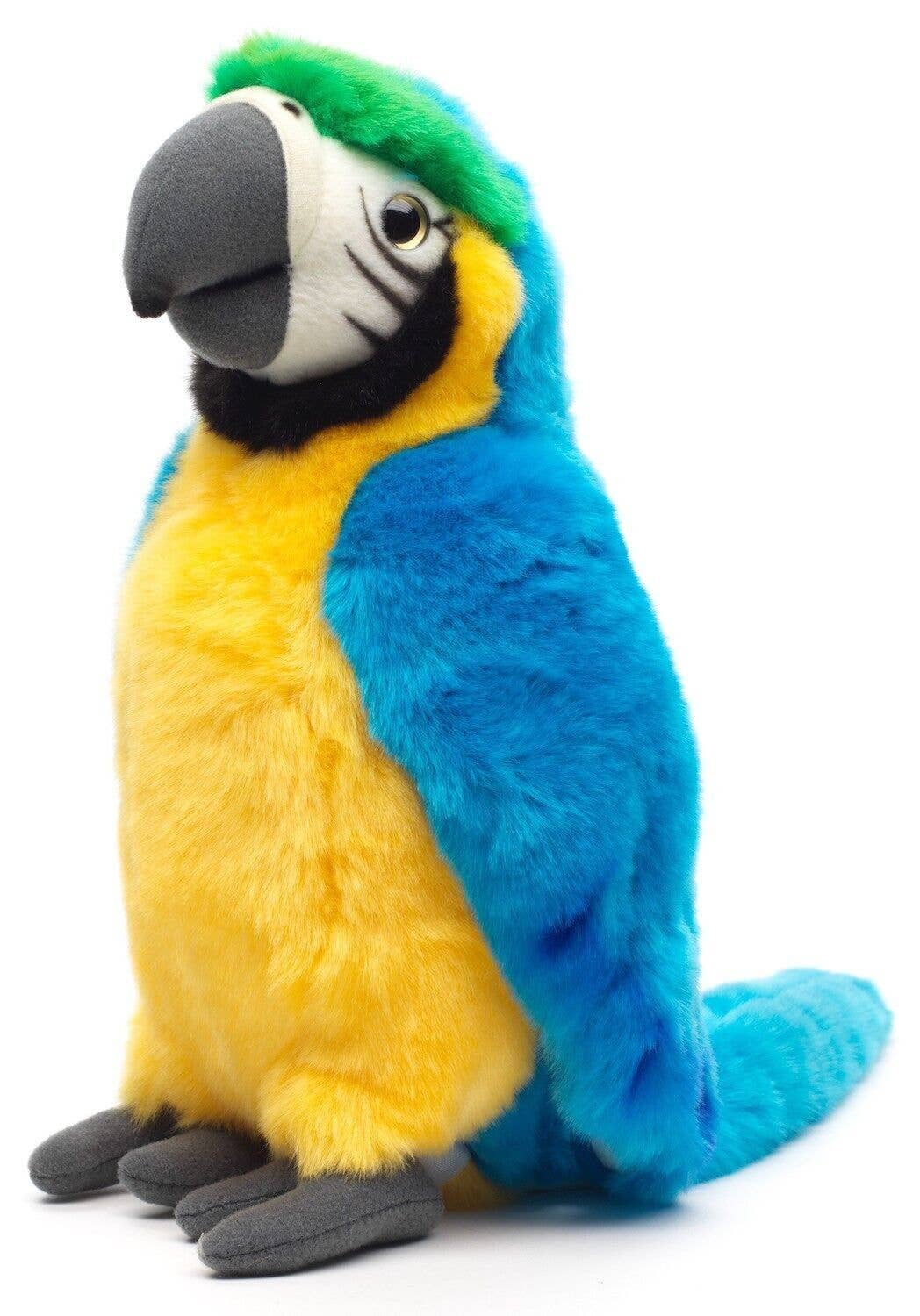 Blue macaw parrot plush