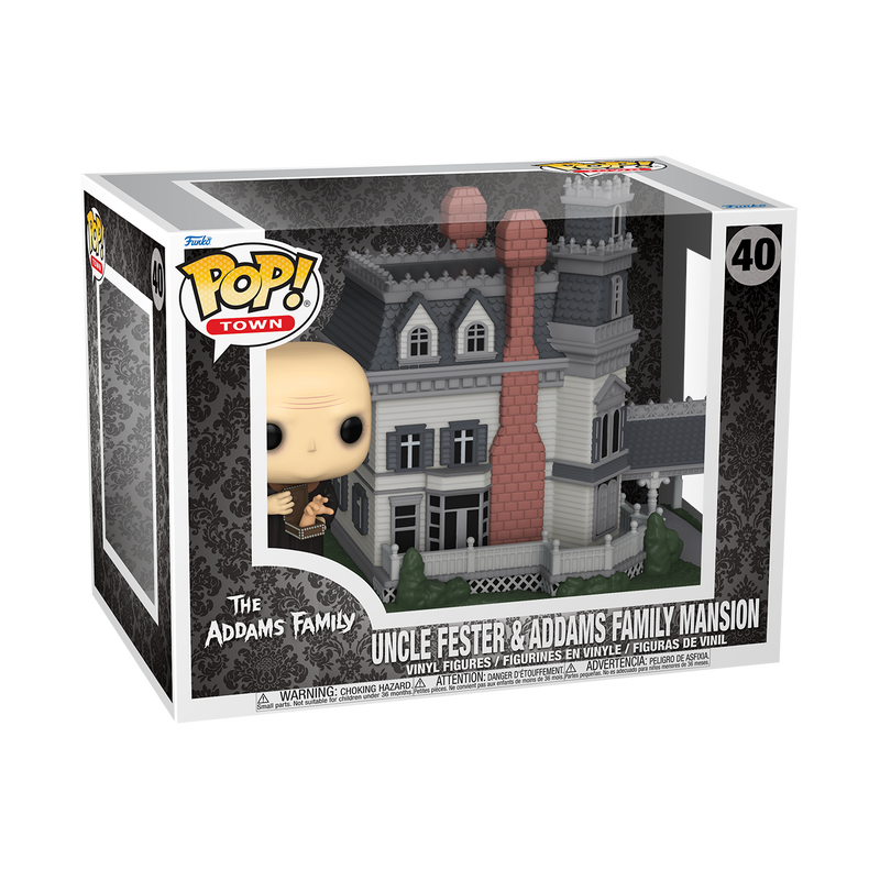 Addams Family Mansion with Uncle Fester 
