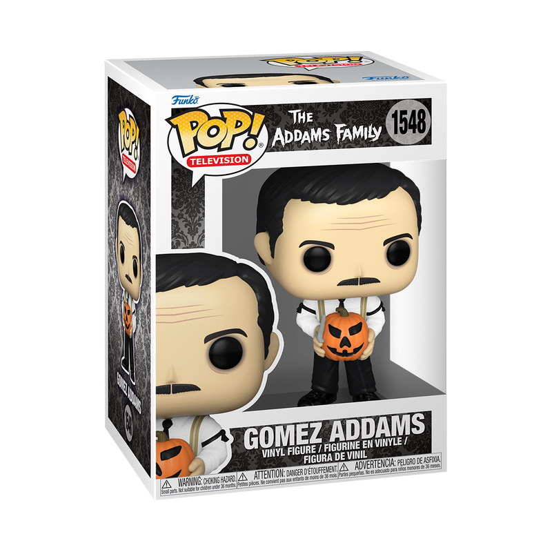 Pop! Gomez Addams with Jack-o-Lantern
