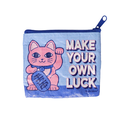 Mini Porte-monnaies Chat Chanceux “Make your own Luck”