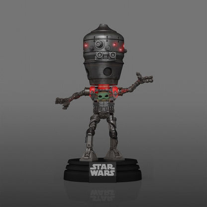 Pop! Deluxe Lights and Sounds IG-12 with Grogu