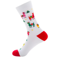 Chaussettes Lama de Noël