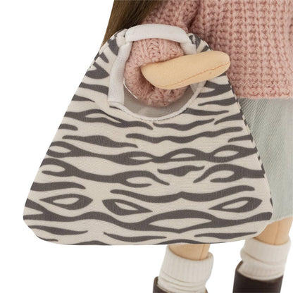 Sophie-pop met spijkerrokje, 32 cm