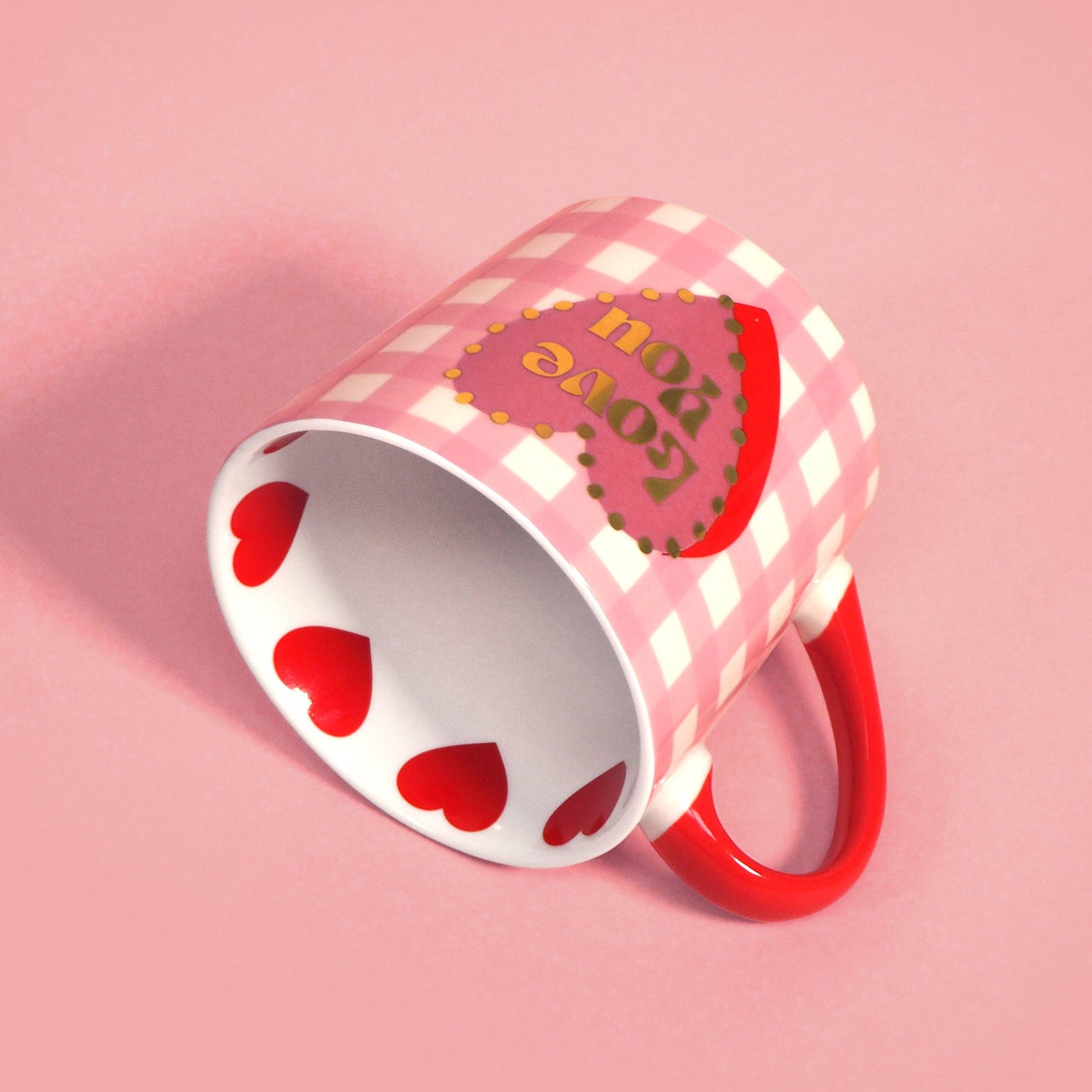 Mug Cœurs “Love You”