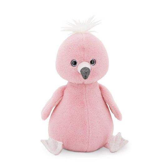 Fluffy, le flamant rose en peluche - 22 cm - 0+