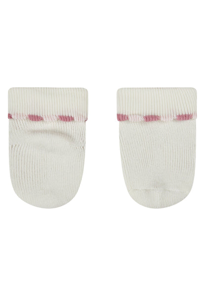 3-pack of newborn fold-over socks