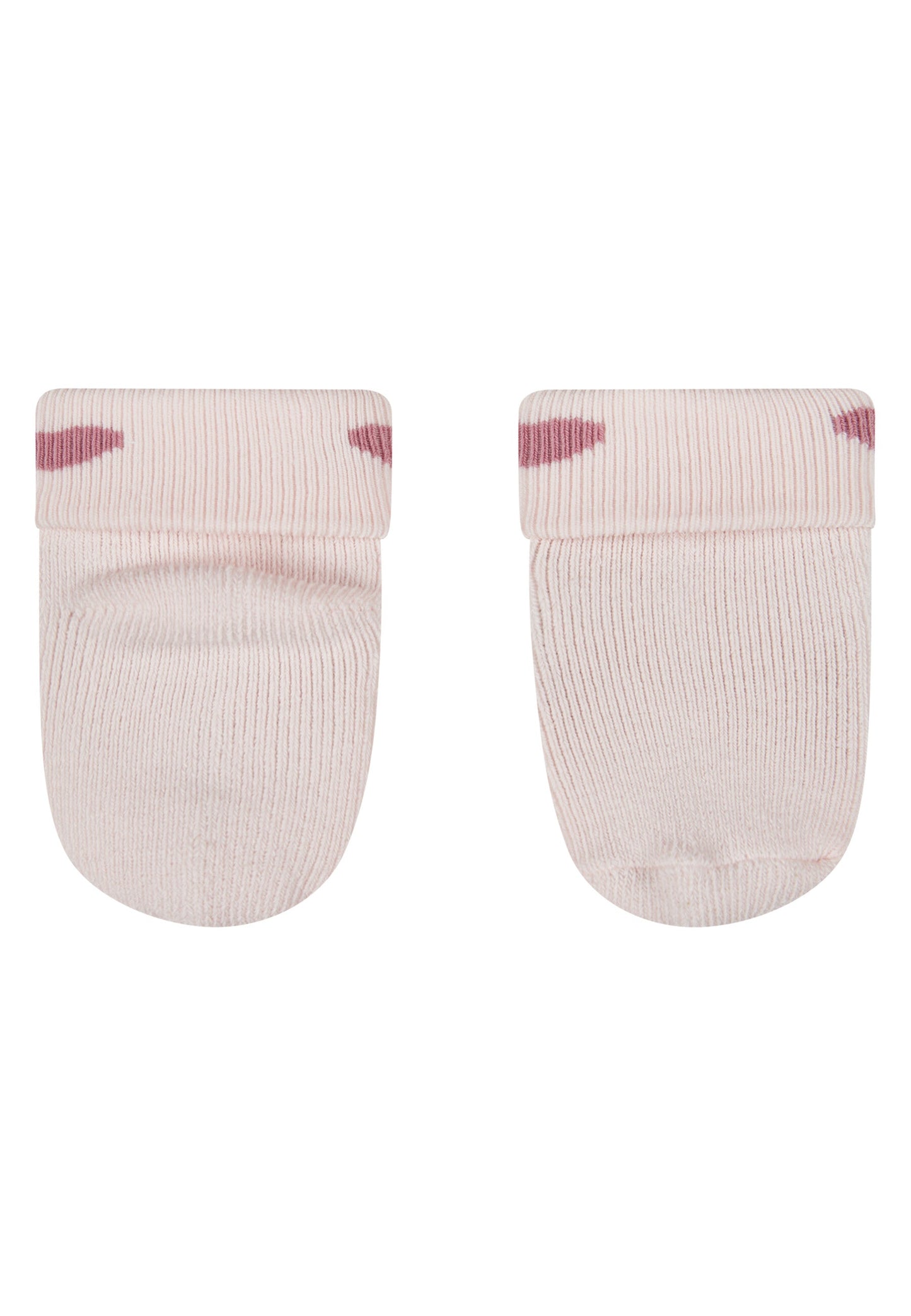 3-pack of newborn fold-over socks