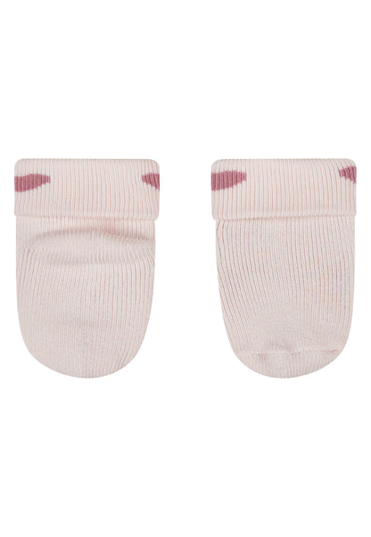 3-pack of newborn fold-over socks