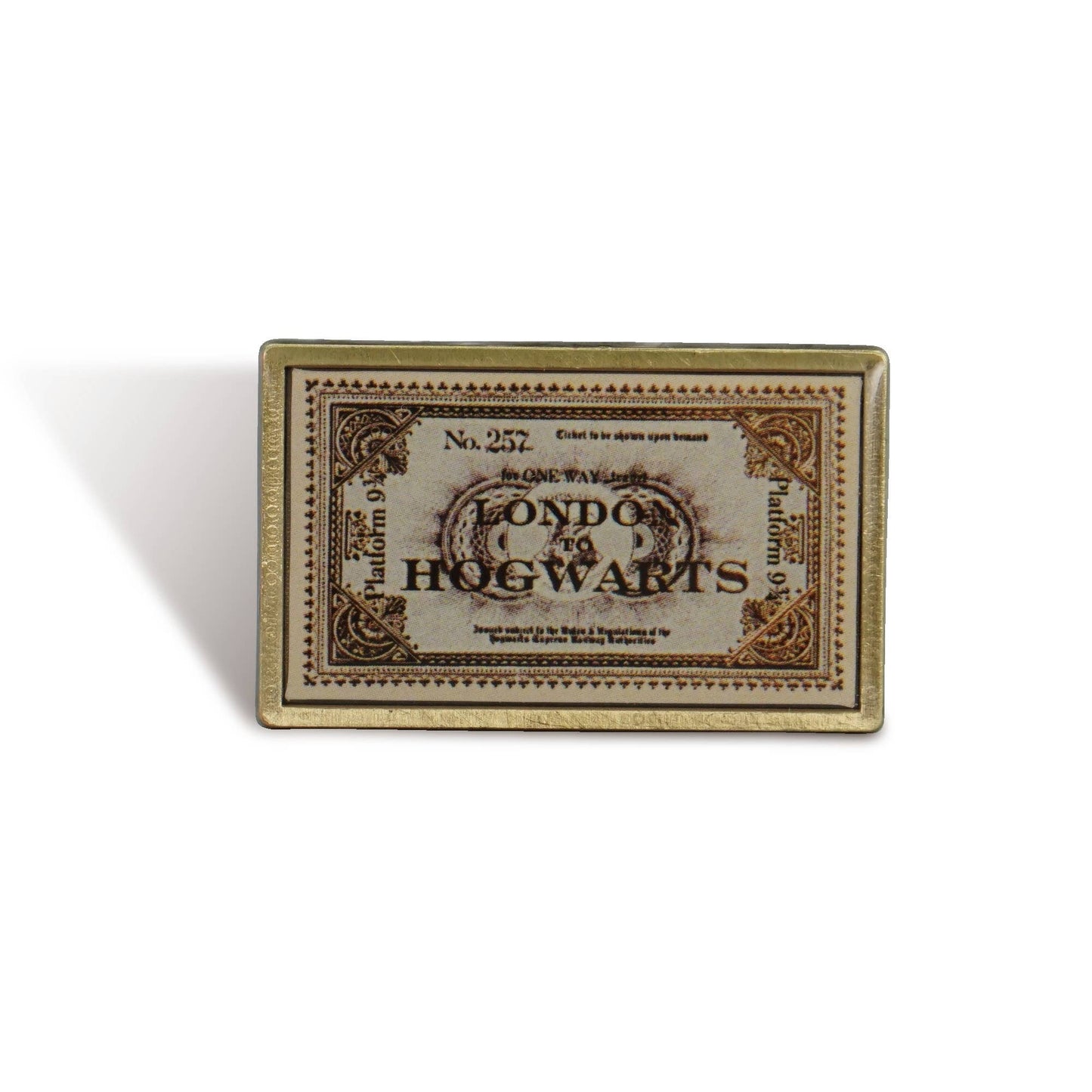 Pin badge - Harry Potter (London to Hogwarts ticket)