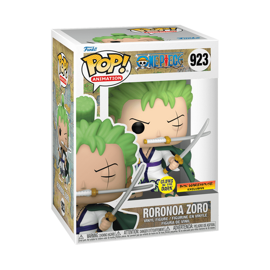 pop roronoa zoro three sword style glow 923