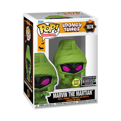 Pop! Marvin the Martian in Mummy Costume (Glow)