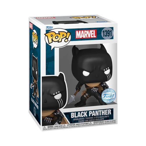 pop black panther with spear 1391