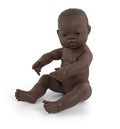 Afrikaanse babypop (meisje) 40 cm