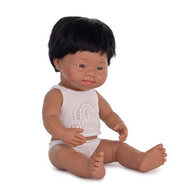 Latino Down Boy Doll 38cm