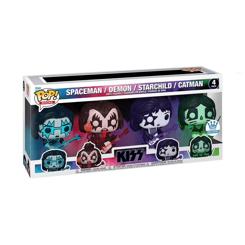 Pop! KISS (Kleuren in de Spotlight) 4-pack 