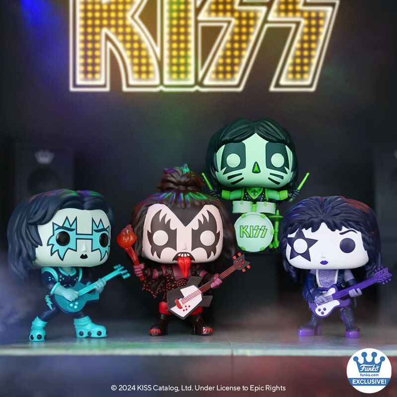 Pop! KISS (Kleuren in de Spotlight) 4-pack 